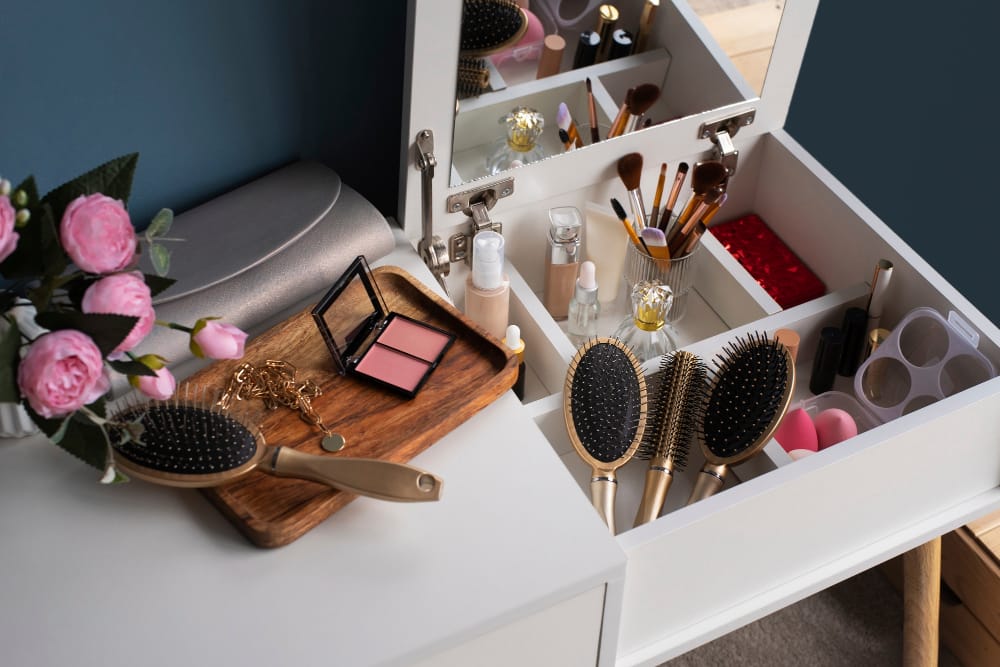 Cum să îți organizezi produsele de beauty acasă