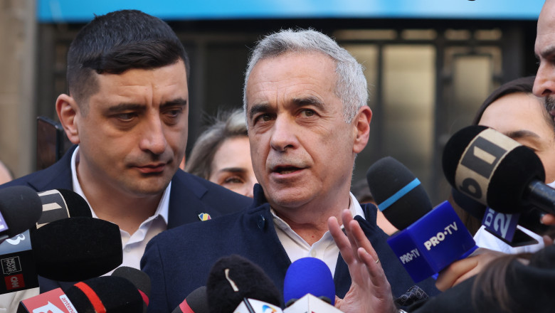 George Simion si Călin Georgescu